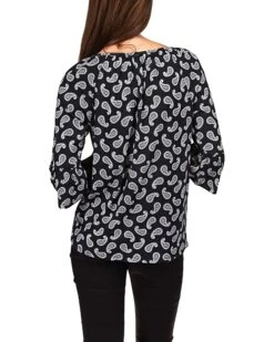 MICHAEL Michael Kors Paisley Flare Sleeve Top | Shirts & Tops 5 MICHAEL Michael Kors Paisley Flare Sleeve Top | Shirts & Tops -Outlet Michael Kors Store 81AEUgXtUuL. AC SR736920