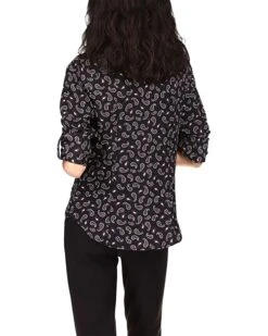 MICHAEL Michael Kors Paisley Lock Zip Top | Shirts & Tops 5 MICHAEL Michael Kors Paisley Lock Zip Top | Shirts & Tops -Outlet Michael Kors Store 81BeR3rw7L. AC SR736920