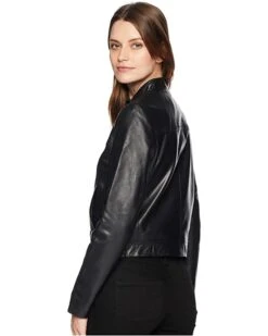 MICHAEL Michael Kors Leather Moto Jacket | Coats & Outerwear 6 MICHAEL Michael Kors Leather Moto Jacket | Coats & Outerwear -Outlet Michael Kors Store 81EWCLIrSDL. AC SR736920