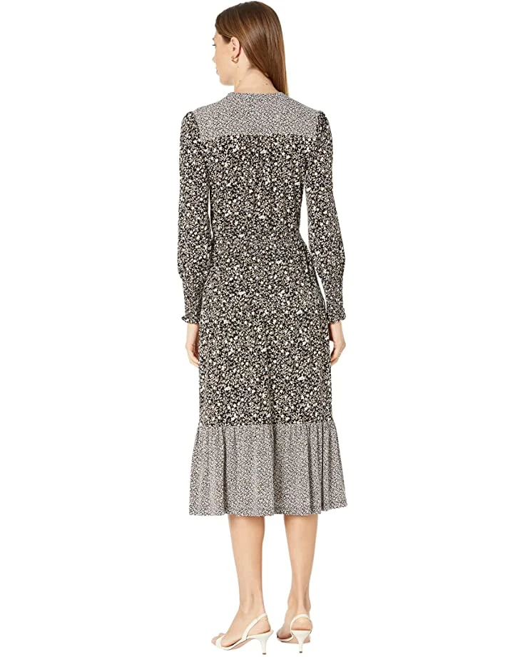 MICHAEL Michael Kors 2 Print Elliptical Dress | Dresses 2 MICHAEL Michael Kors 2 Print Elliptical Dress | Dresses - Image 2