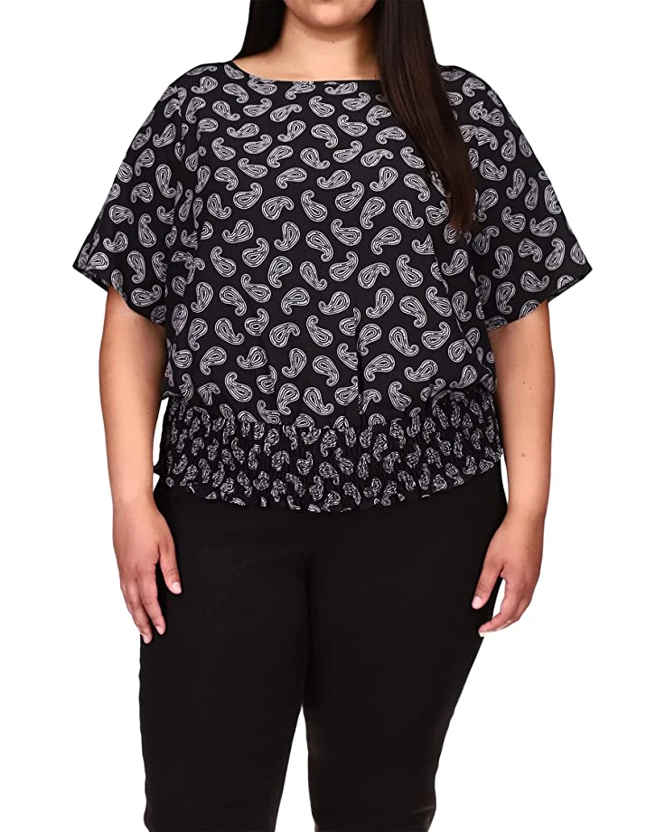MICHAEL Michael Kors Plus Size Paisley Kimono Top | Shirts & Tops 1 MICHAEL Michael Kors Plus Size Paisley Kimono Top | Shirts & Tops