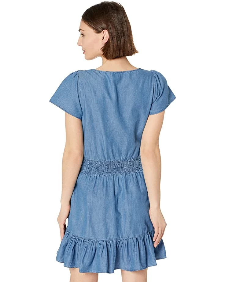 MICHAEL Michael Kors Petite Short Sleeve Tencel Wrap Drs | Dresses 2 MICHAEL Michael Kors Petite Short Sleeve Tencel Wrap Drs | Dresses - Image 2