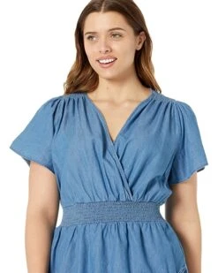 MICHAEL Michael Kors Plus Size Short Sleeve Tencel Wrap Dress | Dresses 6 MICHAEL Michael Kors Plus Size Short Sleeve Tencel Wrap Dress | Dresses -Outlet Michael Kors Store 81N1t7tjCnL. AC SR736920