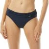 MICHAEL Michael Kors Iconic Solids Logo Ring Bikini Bottoms | Swimwear