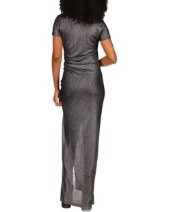 MICHAEL Michael Kors Ruched Short Sleeve Midi Dress | Dresses 5 MICHAEL Michael Kors Ruched Short Sleeve Midi Dress | Dresses -Outlet Michael Kors Store 81Tg00 izKL. AC SR736920