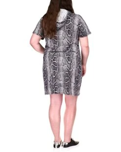 MICHAEL Michael Kors Plus Size Snake Logo Hoodie Dress | Dresses -Outlet Michael Kors Store 81XHjYCINTS. AC SR736920