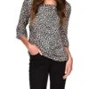 MICHAEL Michael Kors Cheetah Flare Sleeve Top | Shirts & Tops