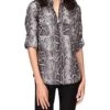 MICHAEL Michael Kors Snake Lock Zip Top | Shirts & Tops