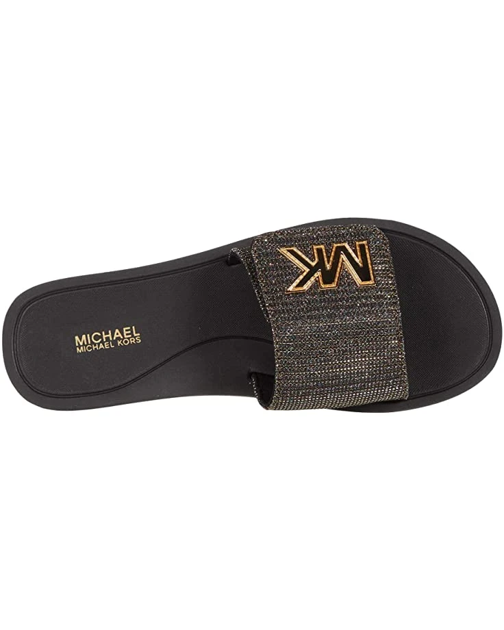 MICHAEL Michael Kors MK Slide | Sandals 2 MICHAEL Michael Kors MK Slide | Sandals - Image 2