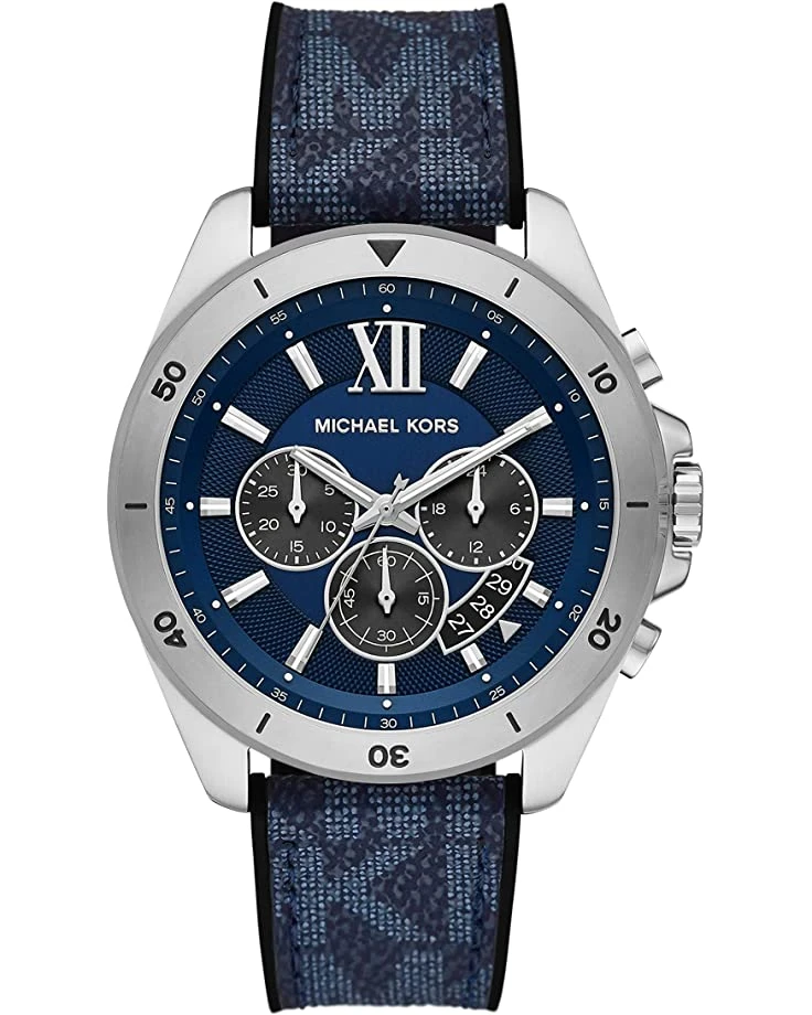 Michael Kors MK8923 - Brecken Chronograph Sport Leather Watch | Fashion Watches 1 Michael Kors MK8923 - Brecken Chronograph Sport Leather Watch | Fashion Watches