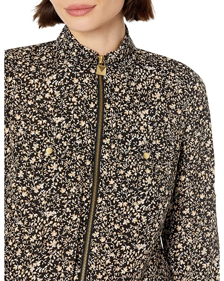 MICHAEL Michael Kors Petite Floral Vine Dog Tag Top | Shirts & Tops 3 MICHAEL Michael Kors Petite Floral Vine Dog Tag Top | Shirts & Tops - Image 3