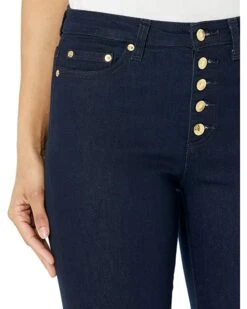 MICHAEL Michael Kors Izzy Skinny Roll Hem Jeans in Dark Rinse Wash 6 MICHAEL Michael Kors Izzy Skinny Roll Hem Jeans in Dark Rinse Wash -Outlet Michael Kors Store 91V2pKo8R L. AC SR736920
