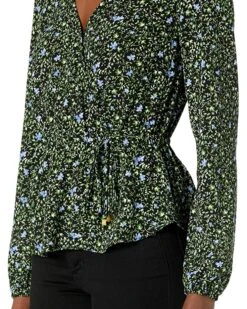 MICHAEL Michael Kors Floral Long Sleeve Wrap Top | Shirts & Tops 6 MICHAEL Michael Kors Floral Long Sleeve Wrap Top | Shirts & Tops -Outlet Michael Kors Store 91ZUapW9TBL. AC SR736920