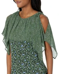 MICHAEL Michael Kors Floral Tie Shoulder Flounce Top | Shirts & Tops 6 MICHAEL Michael Kors Floral Tie Shoulder Flounce Top | Shirts & Tops -Outlet Michael Kors Store 91osiZHavOL. AC SR736920