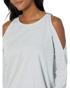 MICHAEL Michael Kors Shine Stud Cold-Shoulder Top | Shirts & Tops -Outlet Michael Kors Store 91tZnvvVT2L. AC SR736920